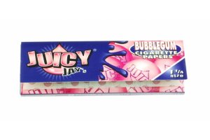 Juicy Jay's ochucené krátké papírky, Bubble Gum, 32ks/bal.